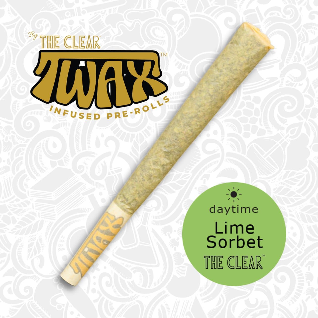 TWAX 1g Infused Preroll | Lime Sorbet