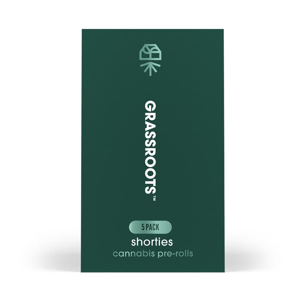 Grassroots Grassroots Preroll 5 Pack 2g Apple Tartz (H) 01842 TC 35.470%