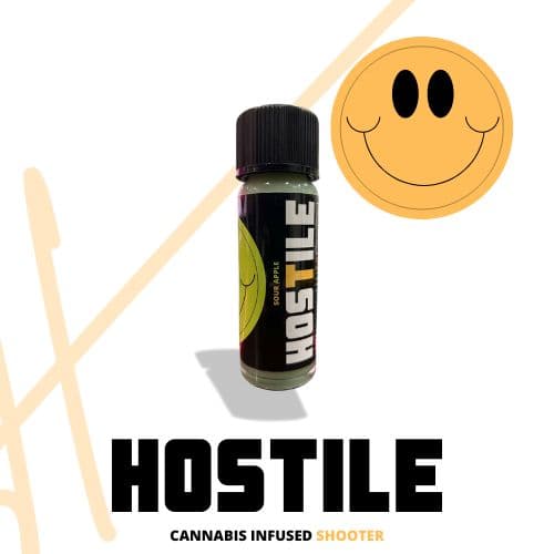 Hostile Hostile Organic Drink - Sour Apple 100mg