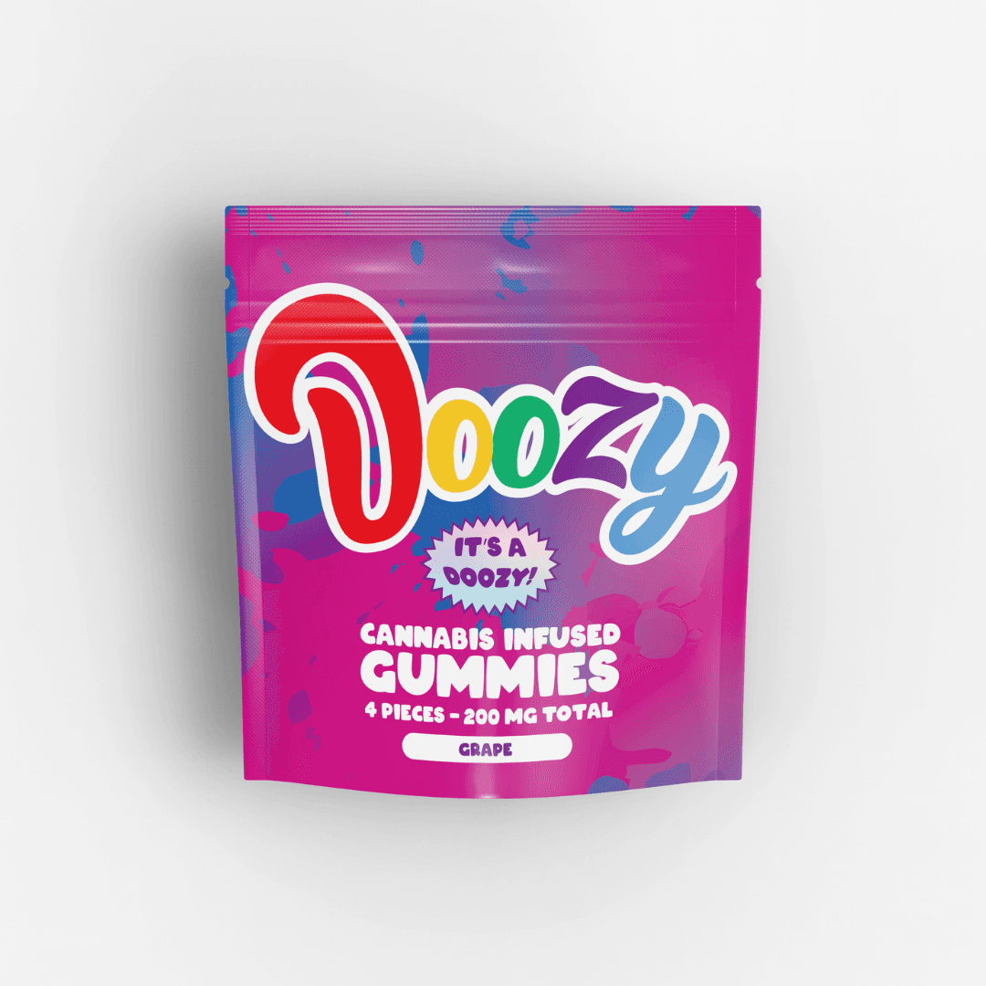 Doozy 200mg Gummies - Grape