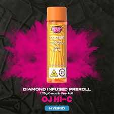 Bodega boyz OJ HI-C | Loosies | Diamond Infused Pre-Roll | 1.25g