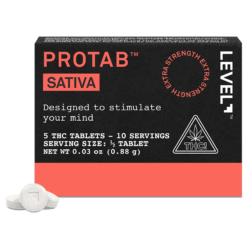 LEVEL PROTAB SATIVA / 5 tablets Edibles