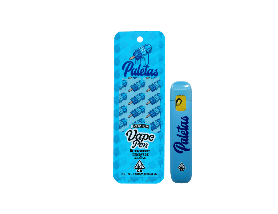 Paletas THC ALL IN ONE - BLUE RASPBERRY LEMONADE - 1G