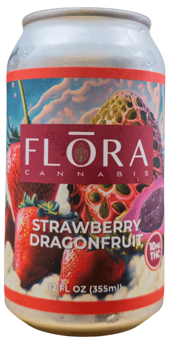 Taunik FLORA Strawberry Dragonfruit 10mg Beverages