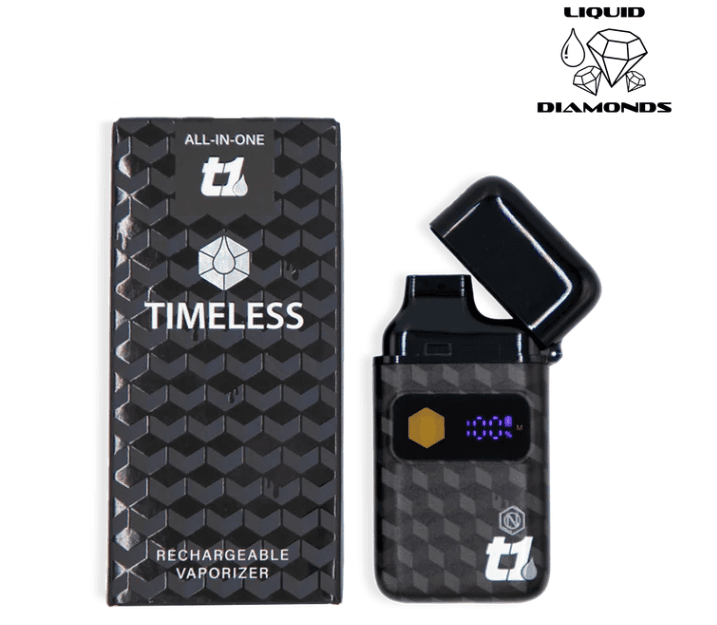 Timeless NOIR: Liquid Diamonds Vape | Jet Fuel | All-In-One | 1g