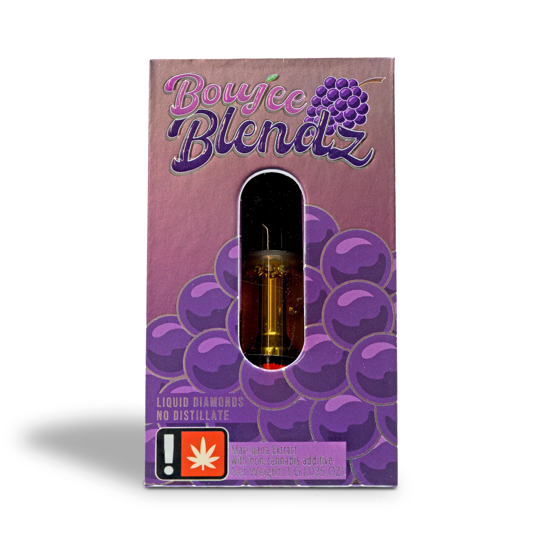 Boujee Blendz Grape Liquid Diamond Flavored Cartridge