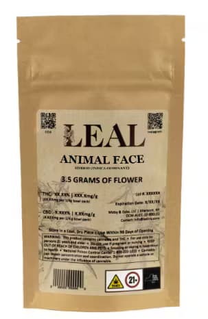Leal Animal Face│3.5g Flower