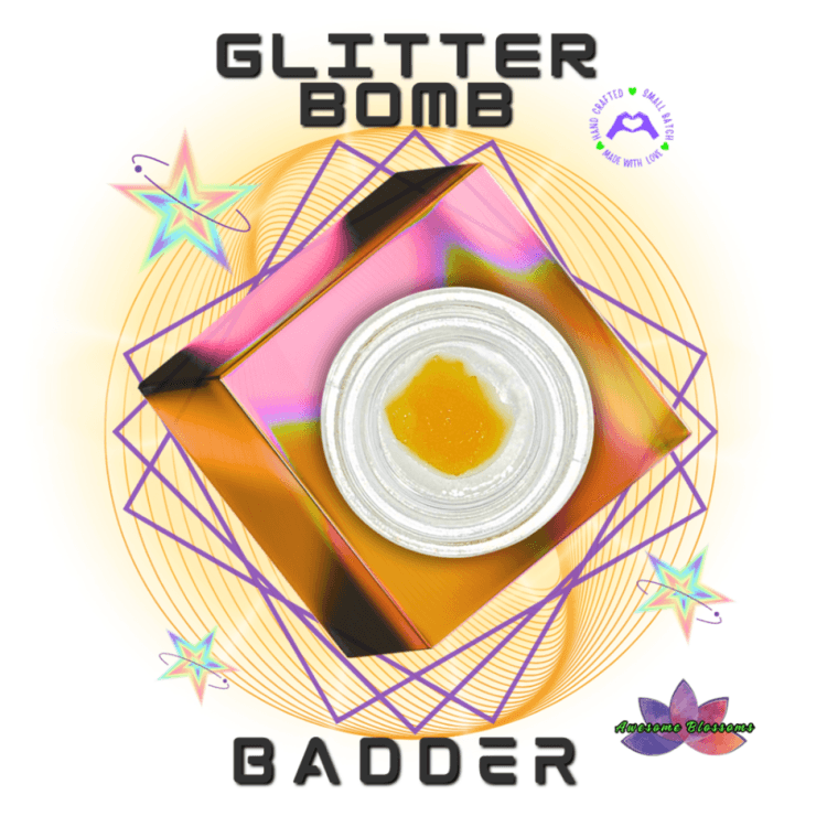 Awesome Blossom Blossoms - Glitter Bomb Badder 1g