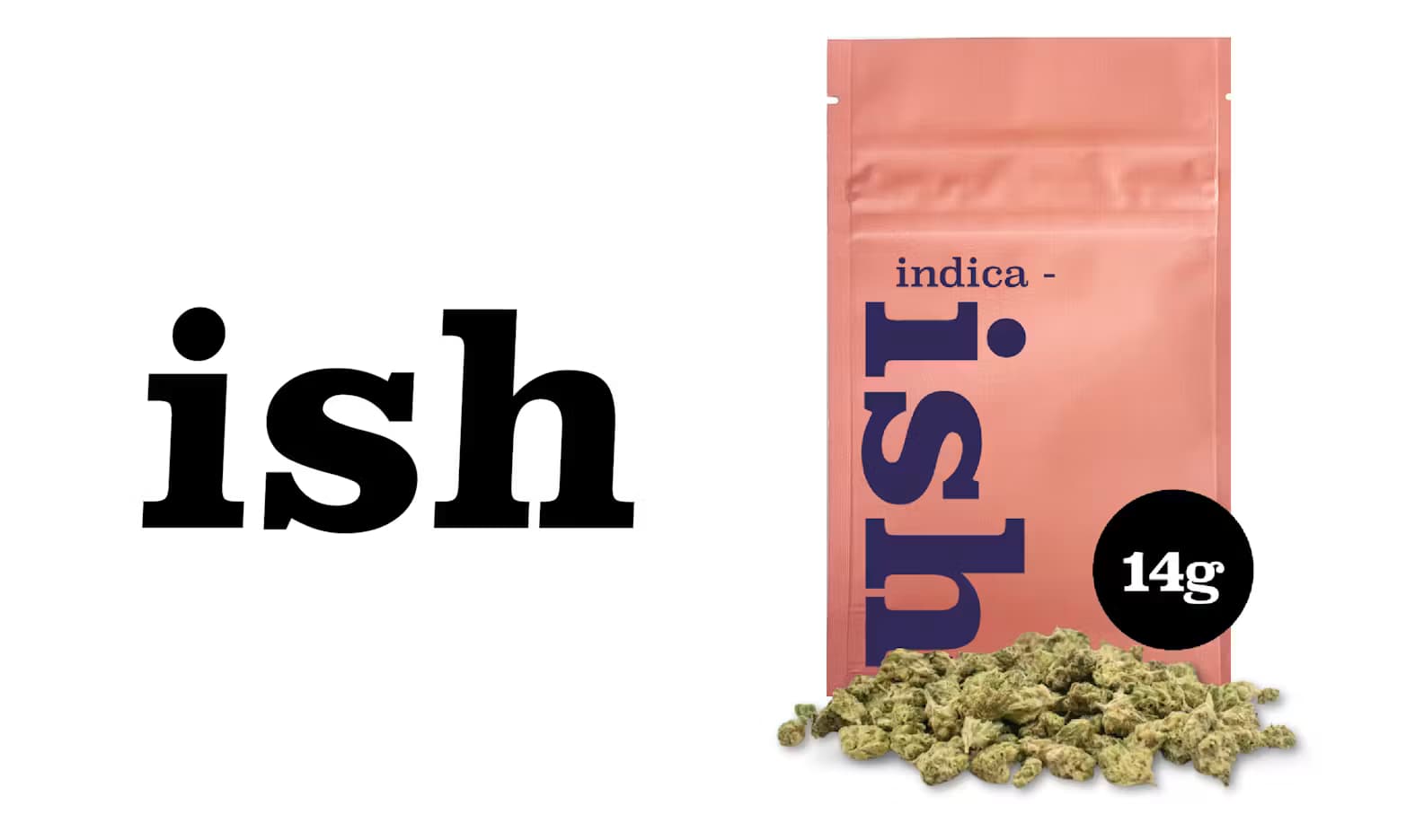ISH Ethos Hash Plant - Buds 14g