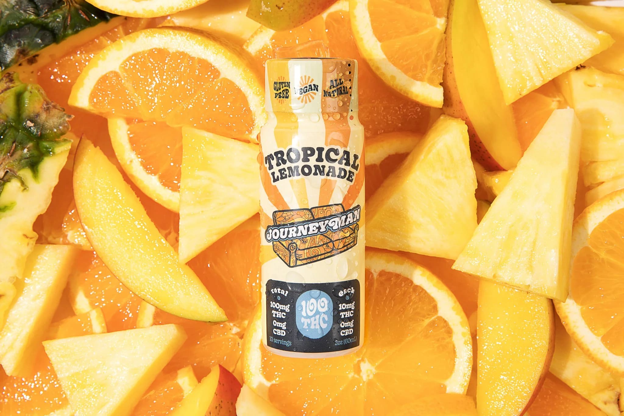 Journeyman Tropical Lemonade Syrup | 100mg Tinctures