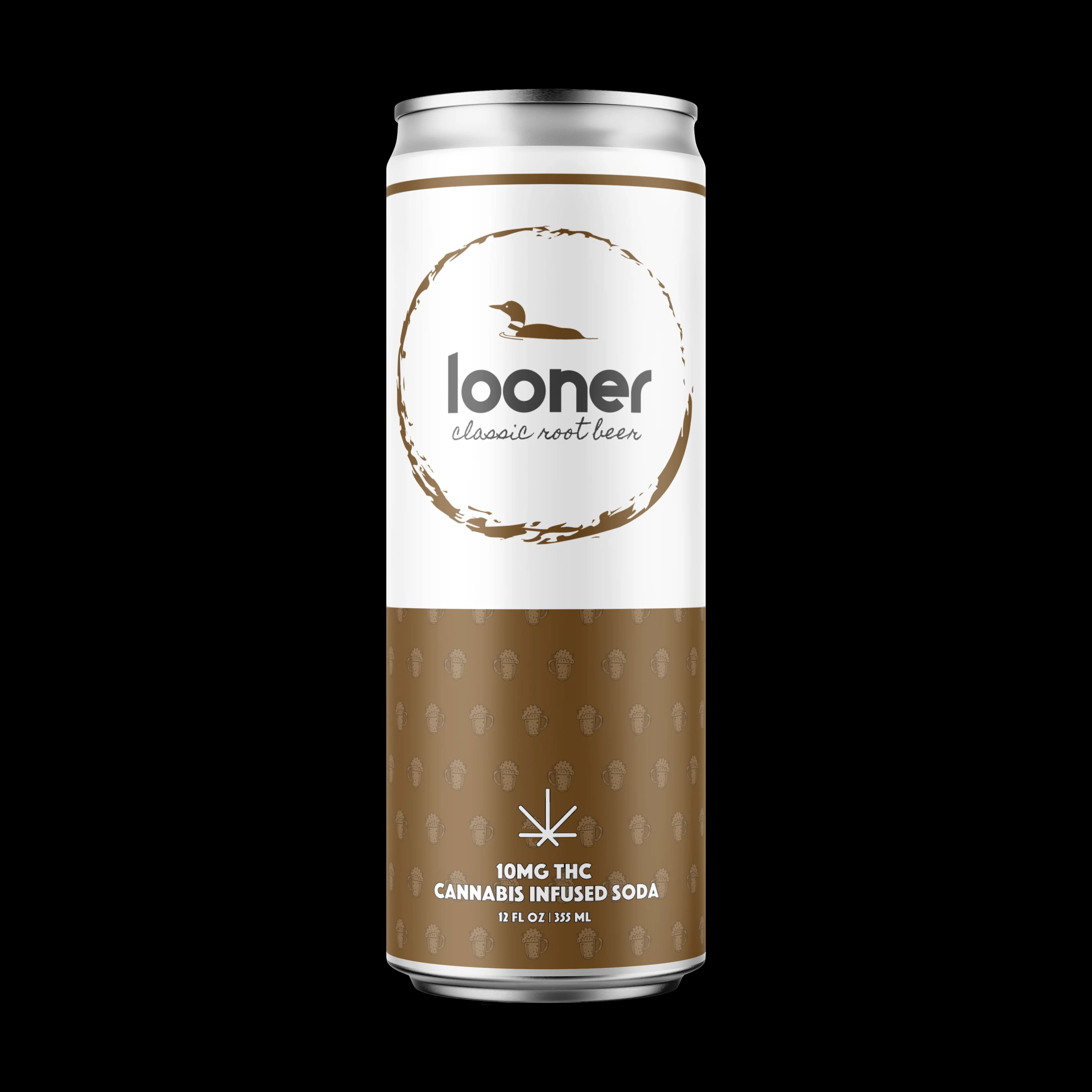 Looner Classic Root Beer Single Can | 10mg