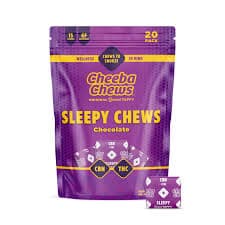 Cheeba Chews® Sleepy Chews | Chocolate | 2:1:1 THC:CBN:Melatonin