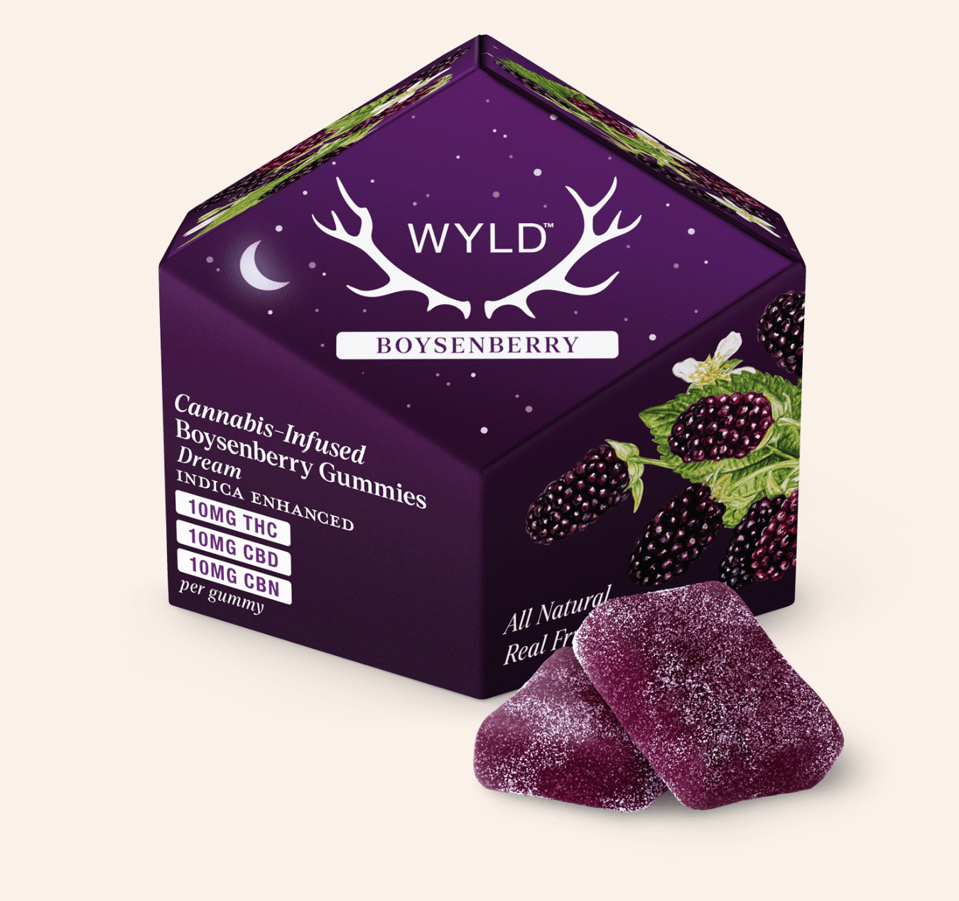 Wyld Boysenberry 1:1:1 THC:CBD:CBN