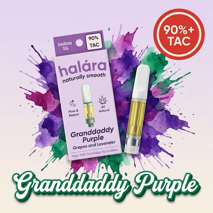 Halara Granddaddy Purple - Cartridge