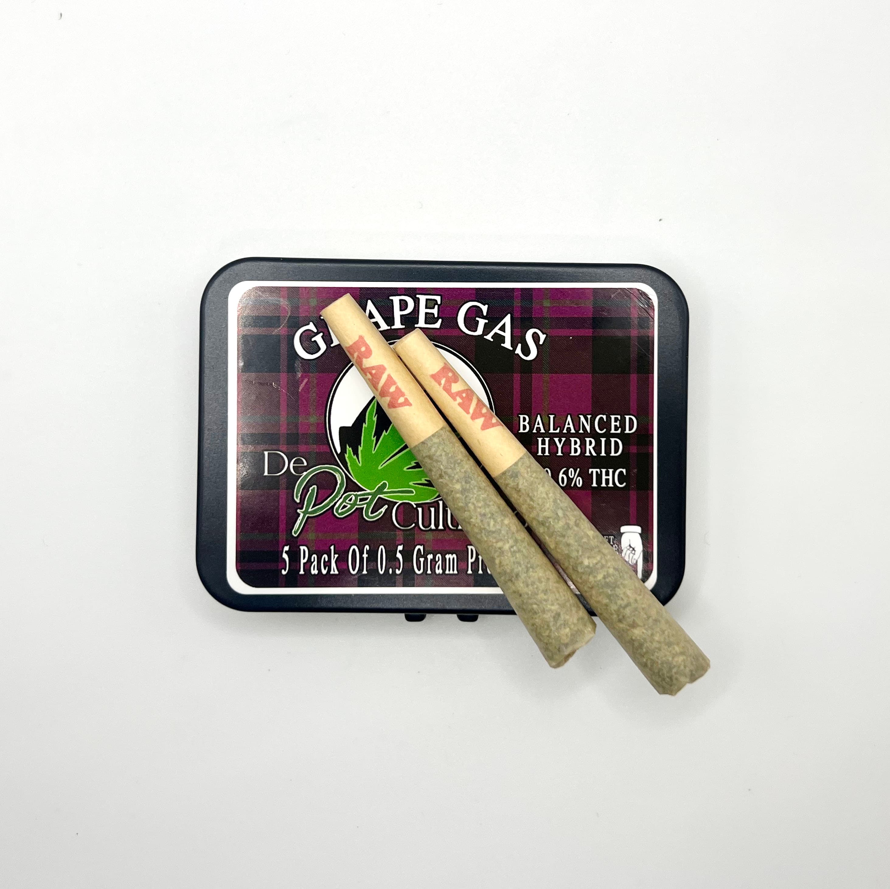 Depot Cultivators Grape Gas Preroll Pack Prerolls - 5 Pack | Depot Cultivators