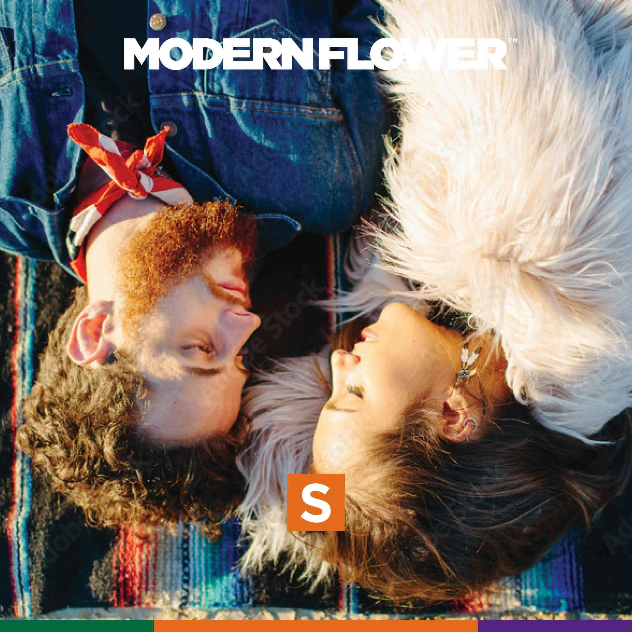 Modern Flower Funk Mountain Ground