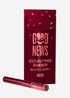 Good News Counting Sheep - Black Cherry Disposable | 0.5g
