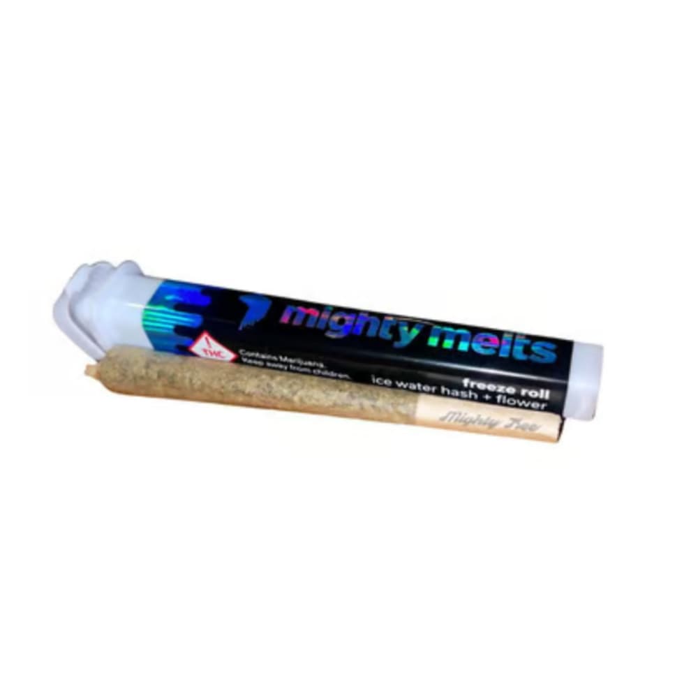 Mighty Melts Peach Melba | 1G | Live 90µ Ice Water Hash Infused Freeze Rolls