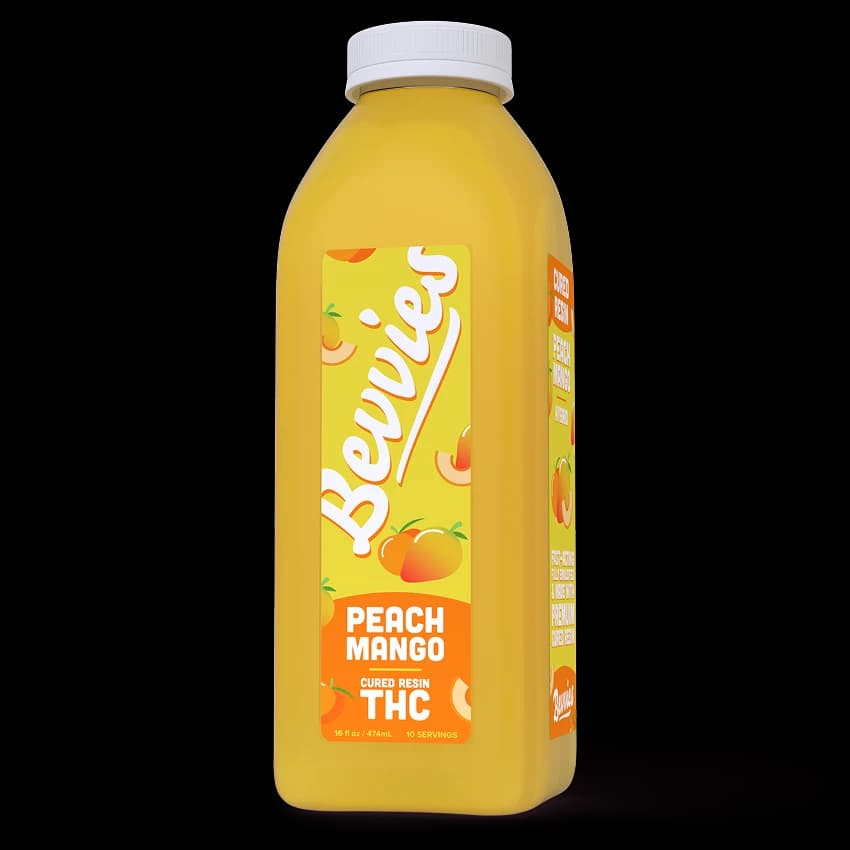 Bevvies Beverage (16oz) | Peach Mango