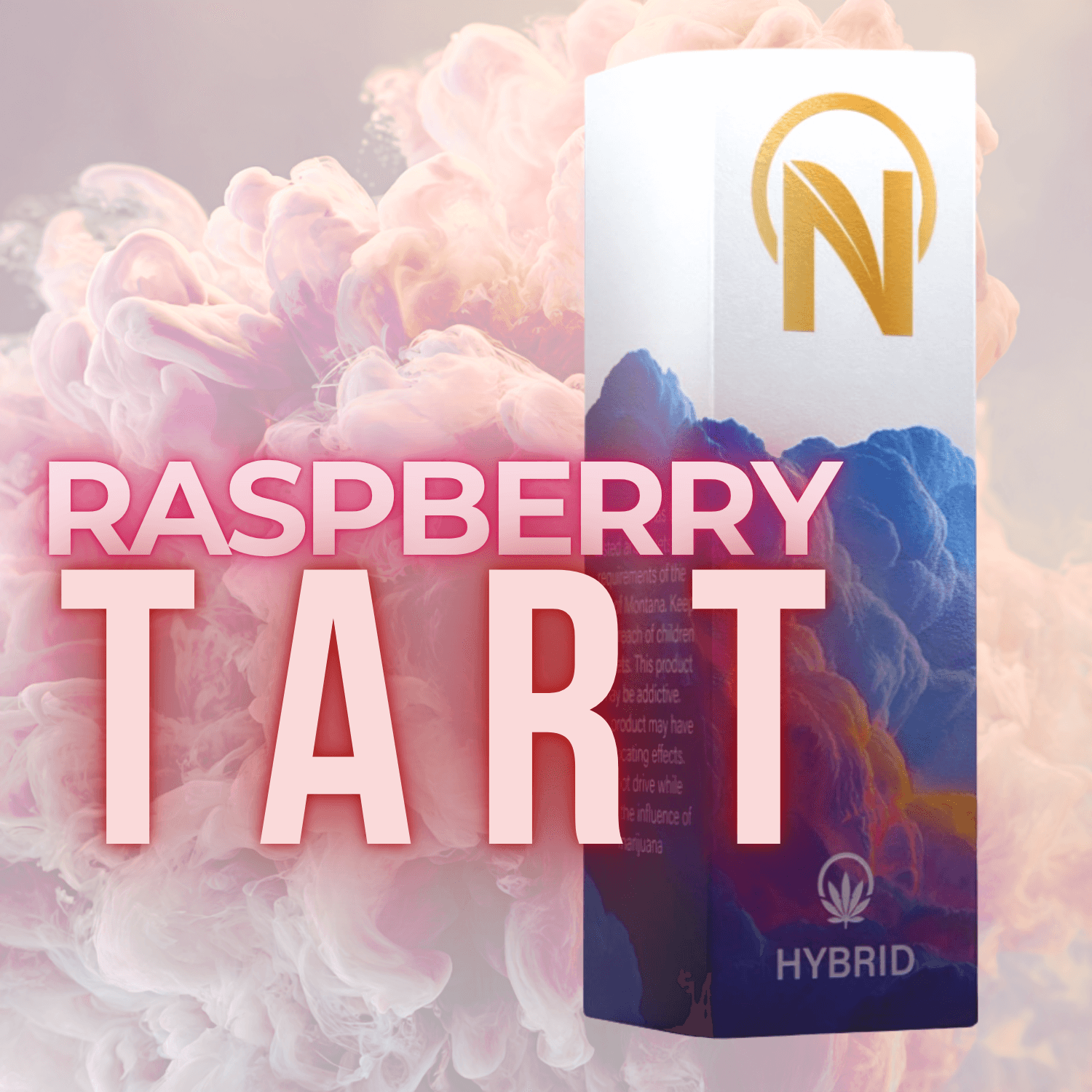 Nimbus 1000mg Vape Cart | Raspberry Tart