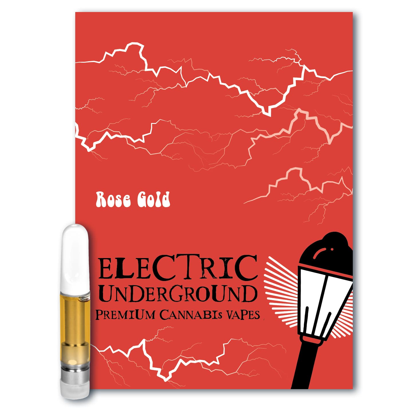 Electric Underground Rose Gold 1.0g 510 Cartridge