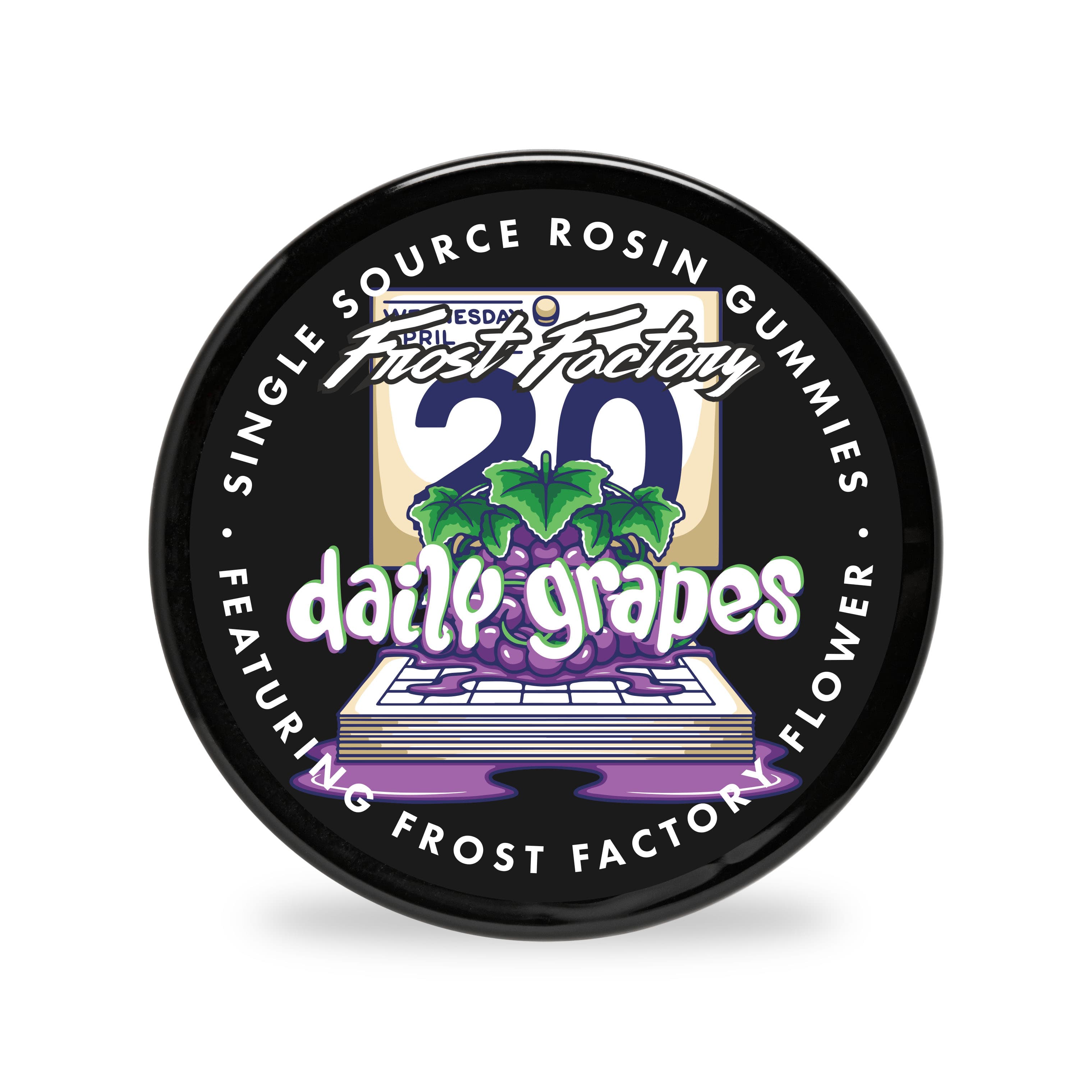 Top Crop Grape Rosin Gummies 14 Pack - 100mg