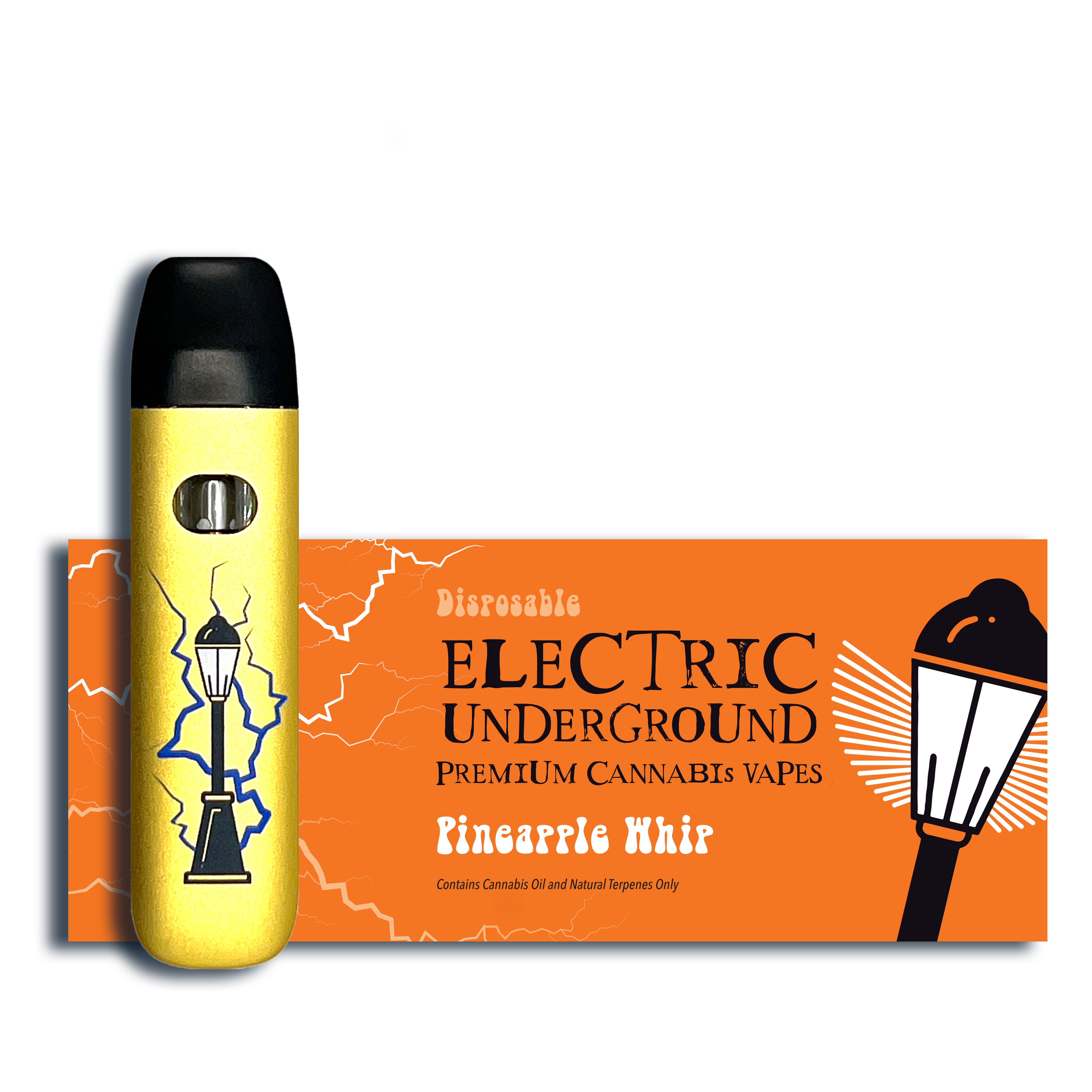 Electric Underground Pineapple Whip 0.5g Disposable