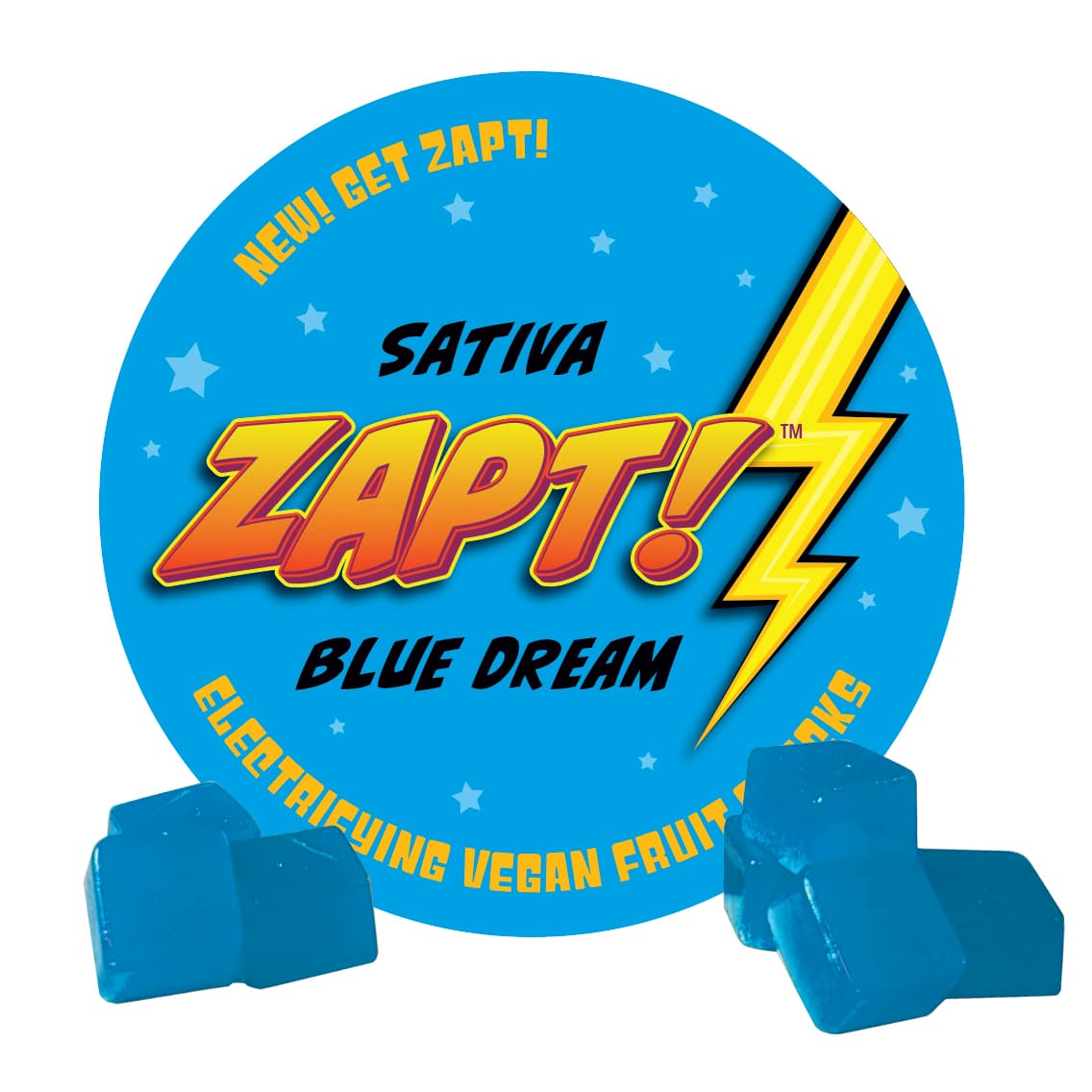 ZAPT Blue Dream (Sativa) Fruit Snack 110mg 20pk