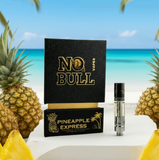 No Bull Vapes Liquid Diamond Cartridge - Pineapple Express