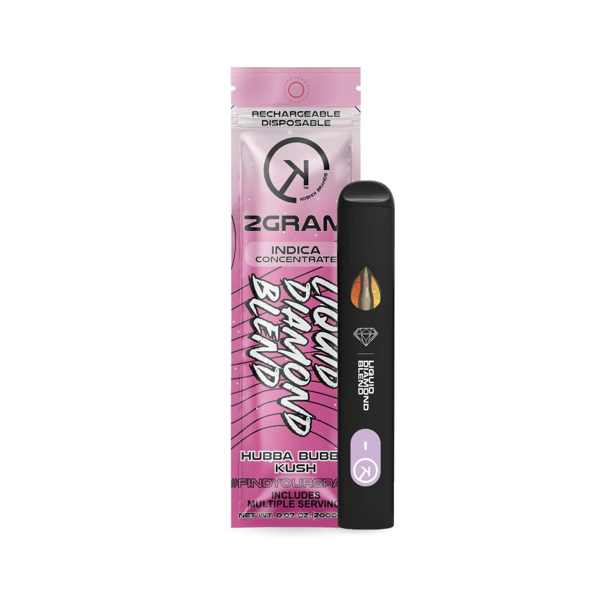 Kosmik Brands Hubba Bubba Liquid Diamond Disposable