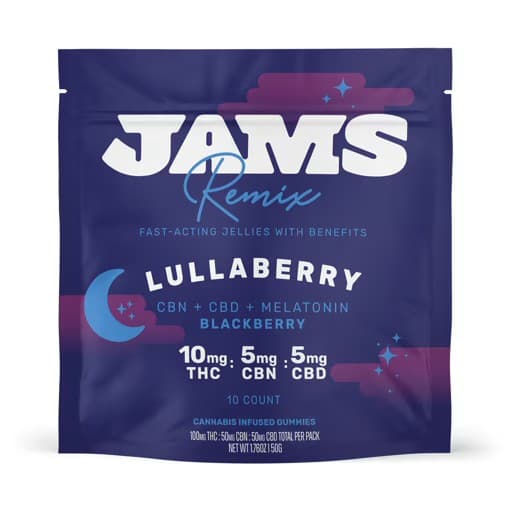 JAMS Remix Jellies (100mg) | Lullaberry | 2:1:1