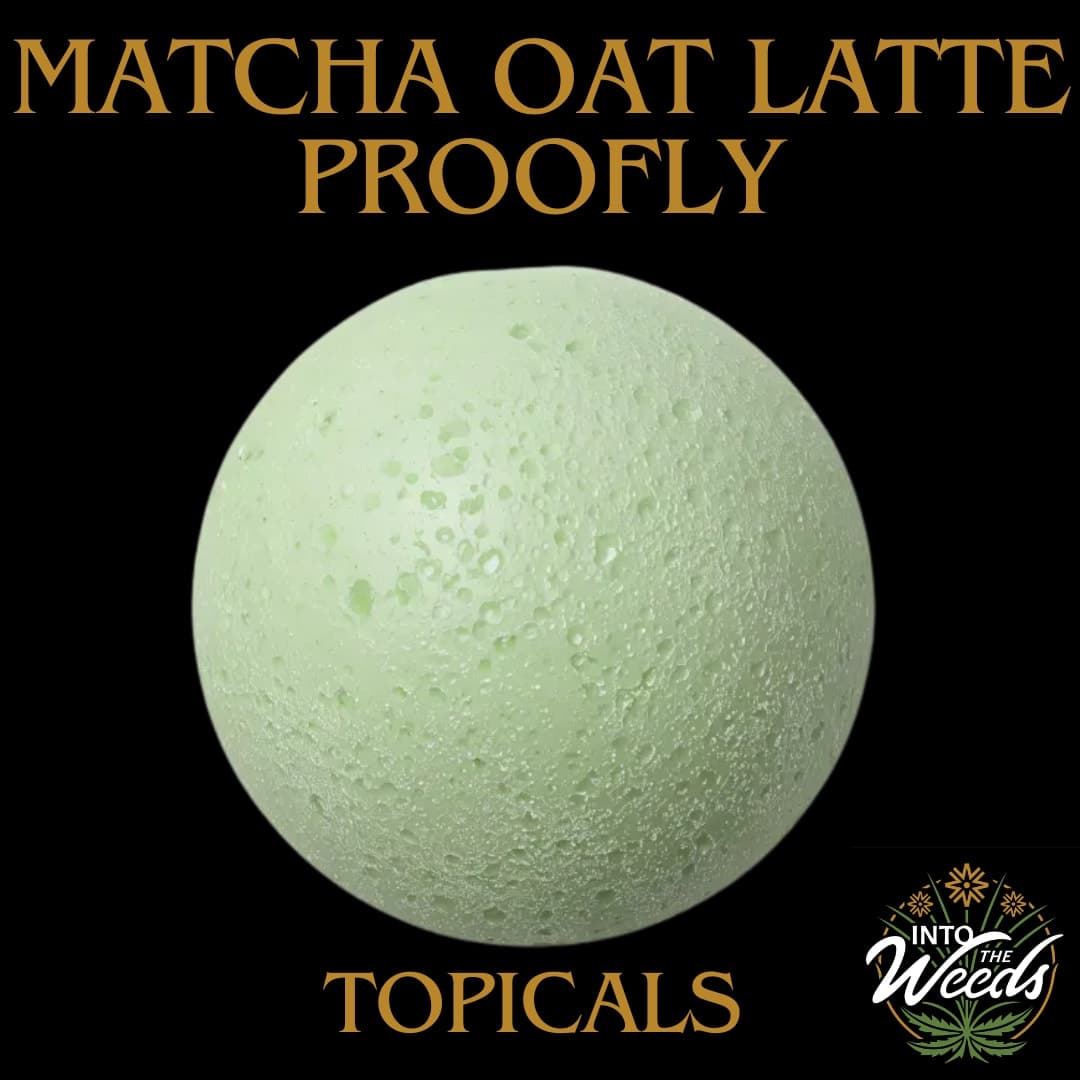 Proofly Matcha Oat Latte Bubble Bath Bomb - 2 x 160g