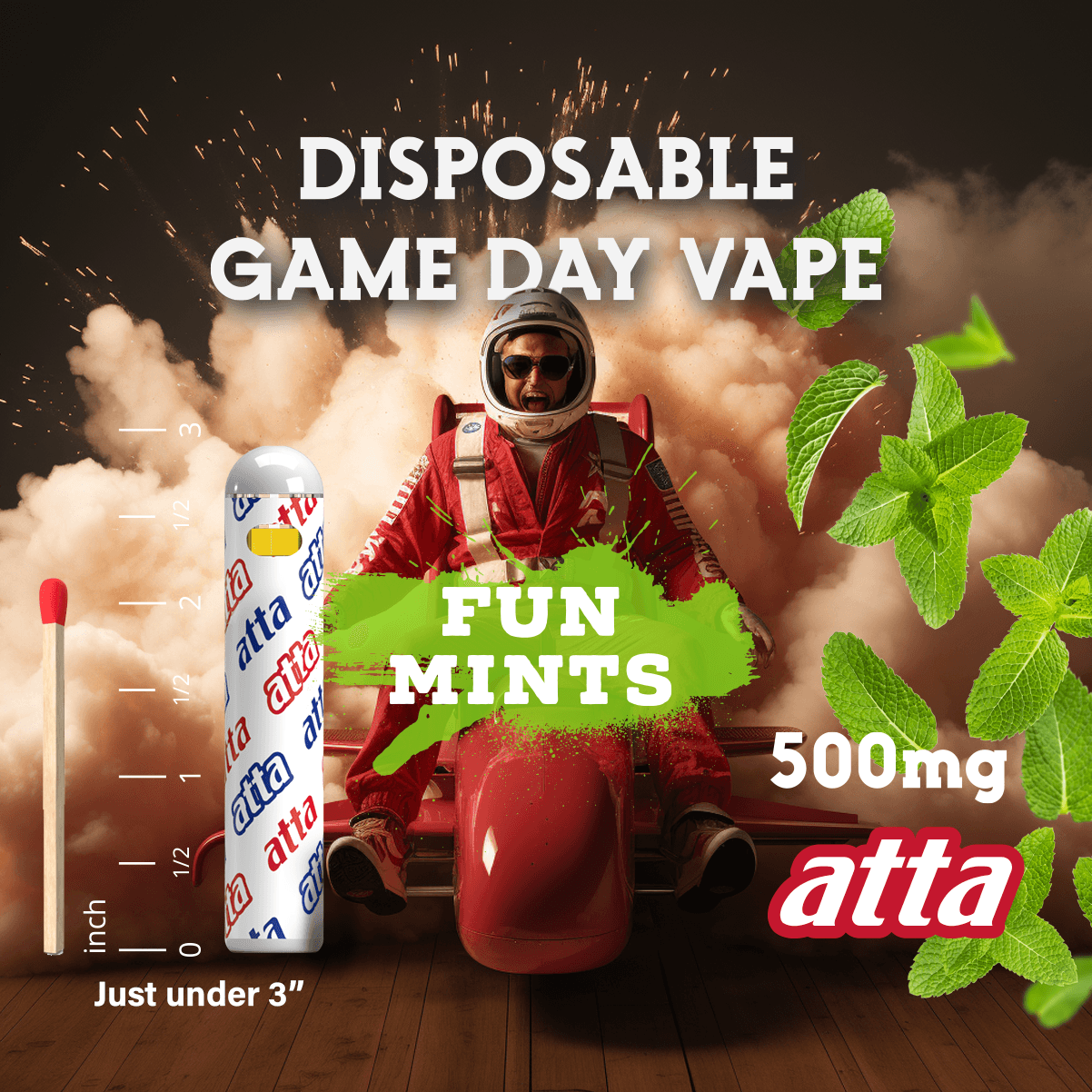 Atta Cannabis Disposable Fun Mints - .5g