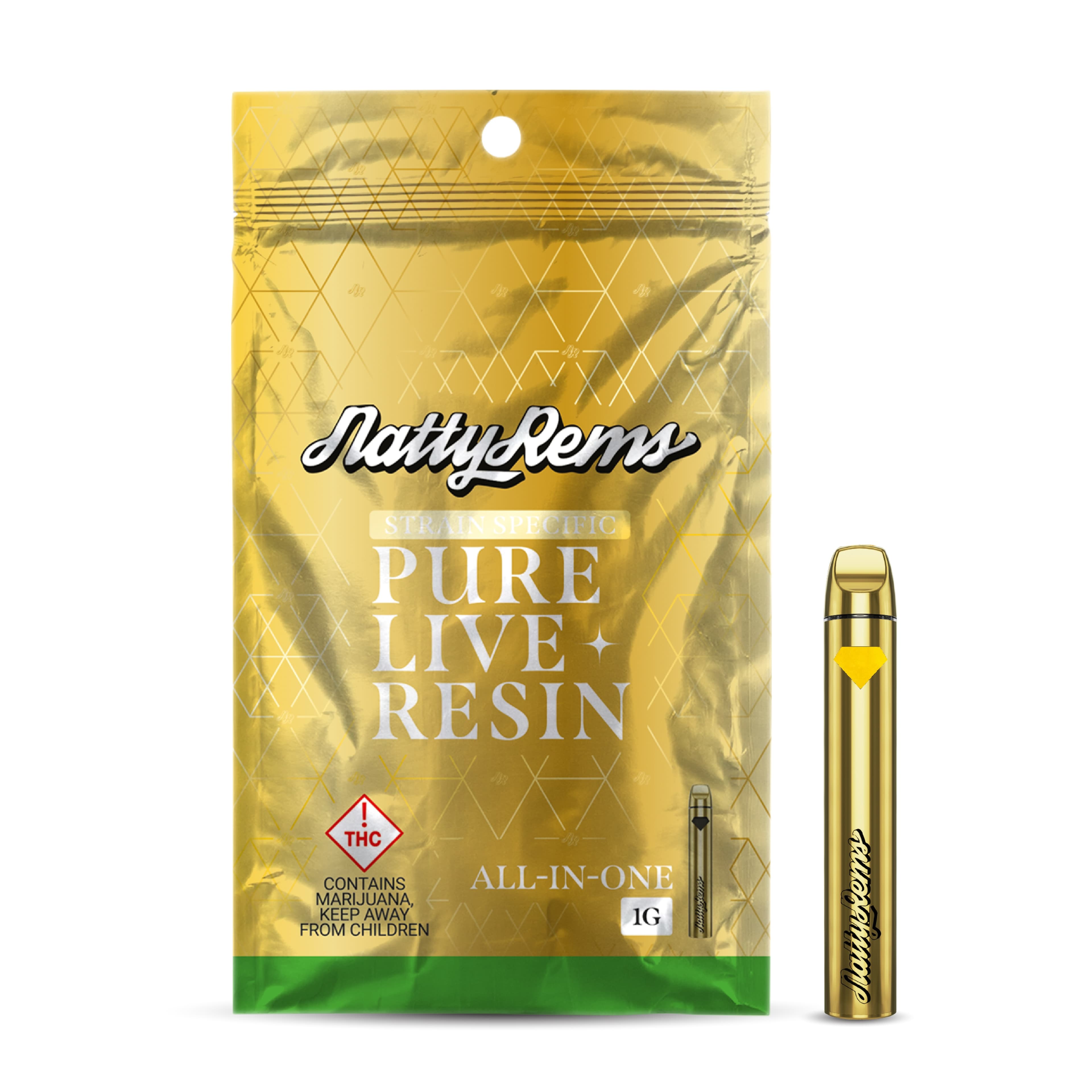 Natty Rems Specimen-X-(H)-GT Live Resin AIO- -Natty Rems