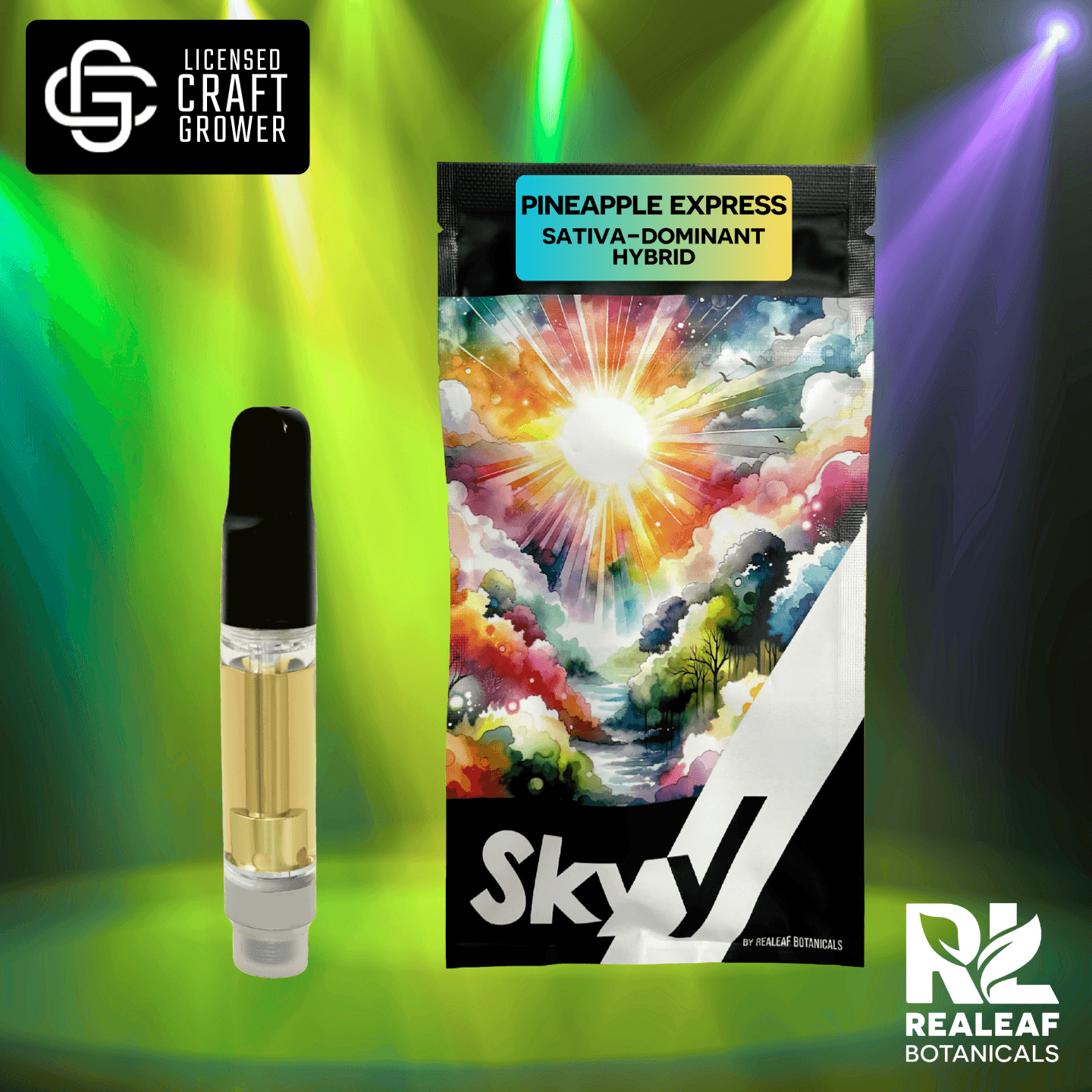 Skyy Pineapple Express Vape Cartridge 2.0g