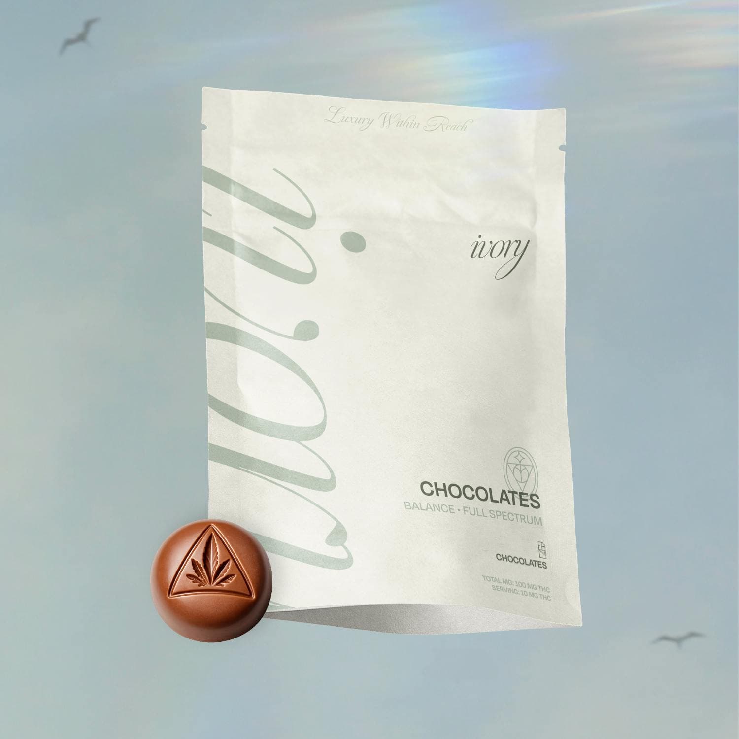 Ivory RSO Milk Chocolate | Ivory | 10pk/100mg Full Spectrum