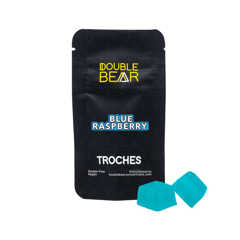 Double Bear Blue Raspberry [10pk] (100mg)