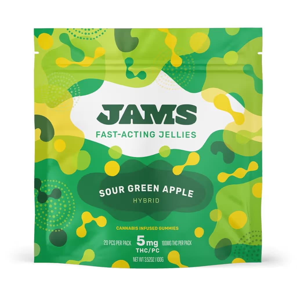 JAMS Fast Acting Sour Green Apple