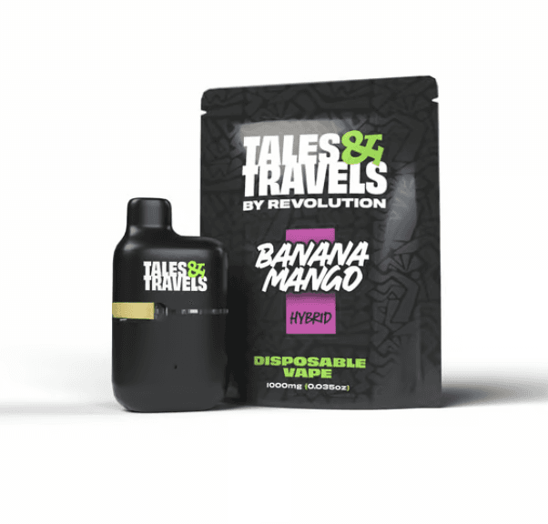 Revolution - Tales & Travels Disposable Pen Banana Mango | 1000mg