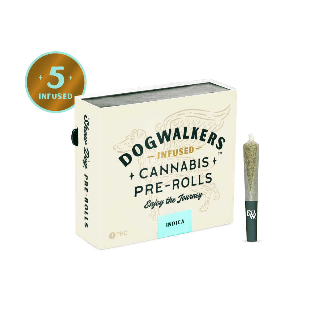 DOGWALKERS Animal Face Indica Infused Pre-Roll Pack