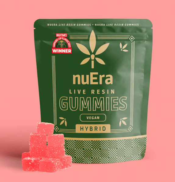 nuEra Pink Lemonade | 10mg | 10pk Live Resin Gummies | nuEra