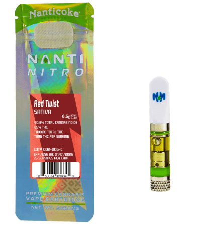Nanti Nitro Red Twist | Vape | 2g | Nanti Nitro