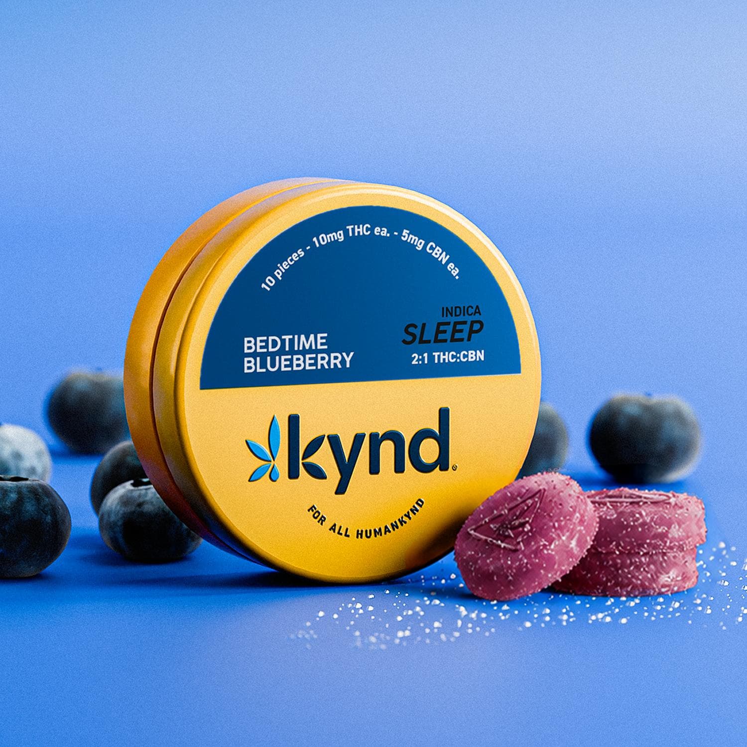 KYND Sleep Bedtime Blueberry 2:1 THC:CBN
