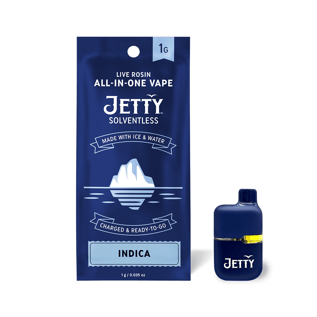 Jetty Extracts Papaya Split | Solventless Rosin Mini Tank Vape