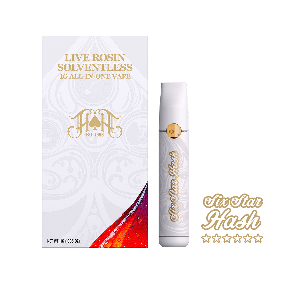HEAVY HITTERS Gas Plant | Indica - Live Rosin All-In-One 1g