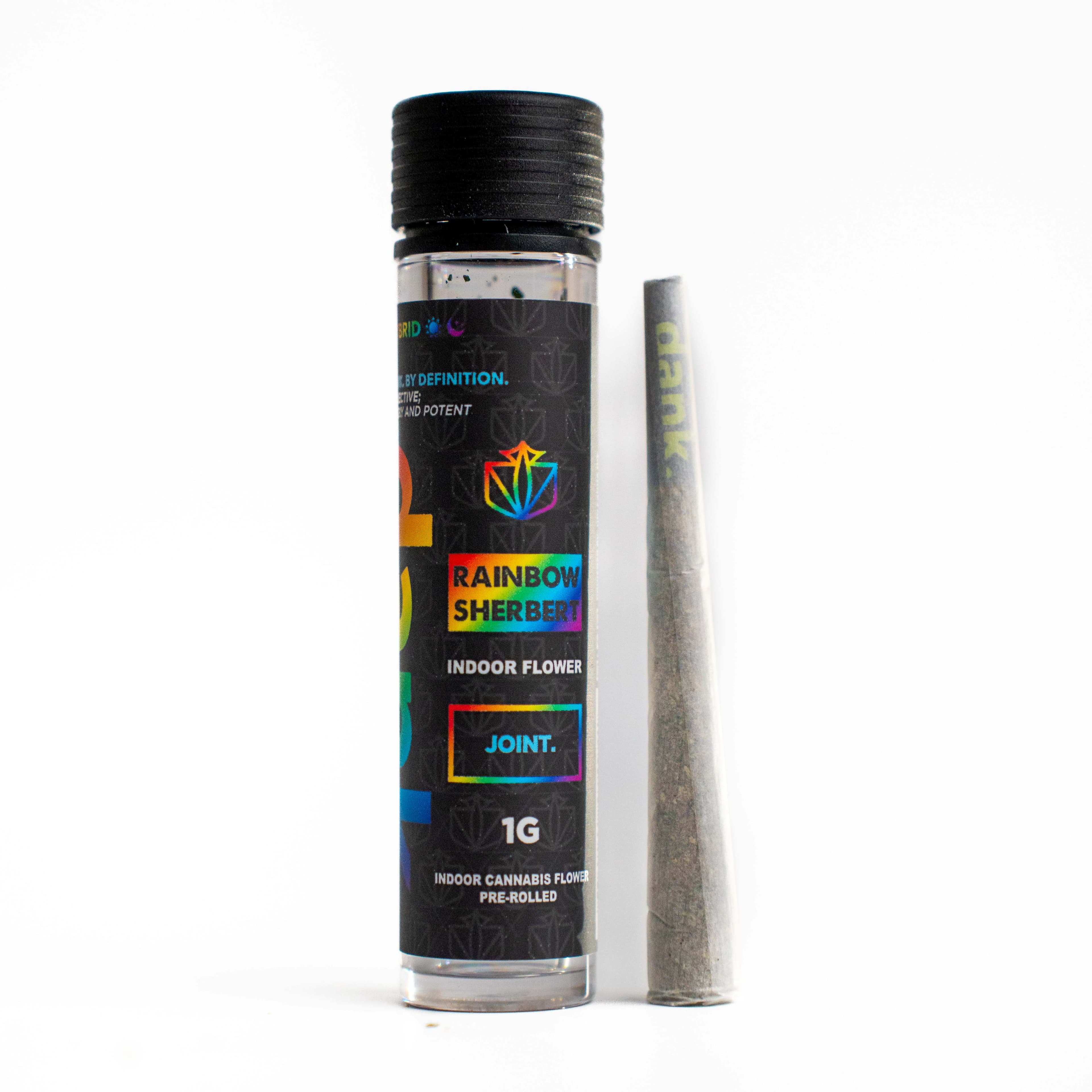 Dank By Definition. Rainbow Sherbert Preroll - 1g