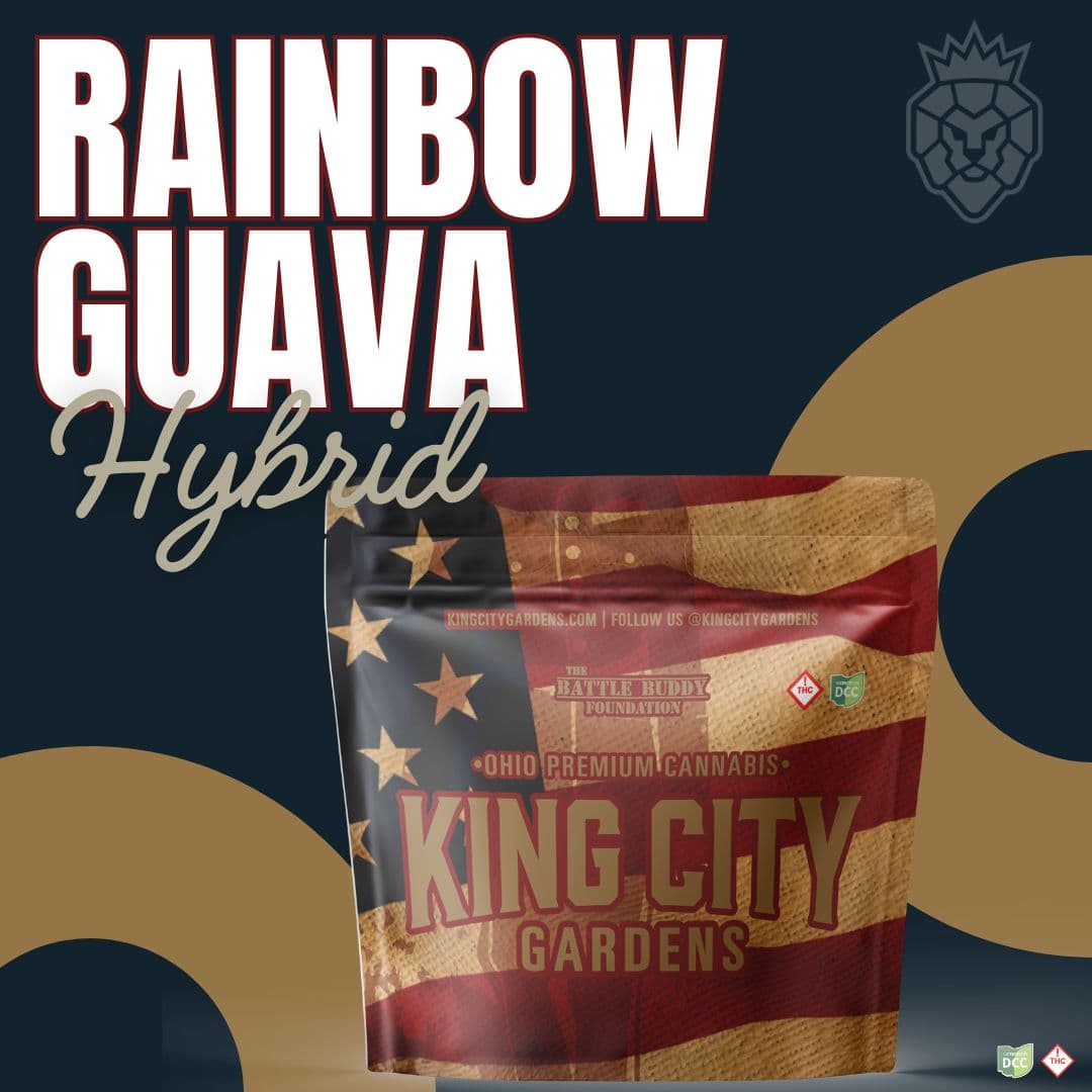 King City Gardens Rainbow Guava | Smalls 3.5g