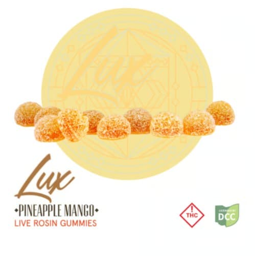 Lux LUX - Pineapple Mango Gummies - 5ct - 100mg