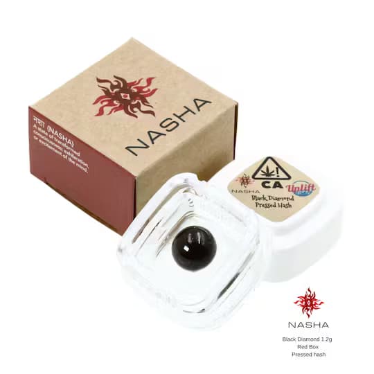 Nasha PRESSED HASH RED [1.2G] OG HEADBAND - 1.2 G