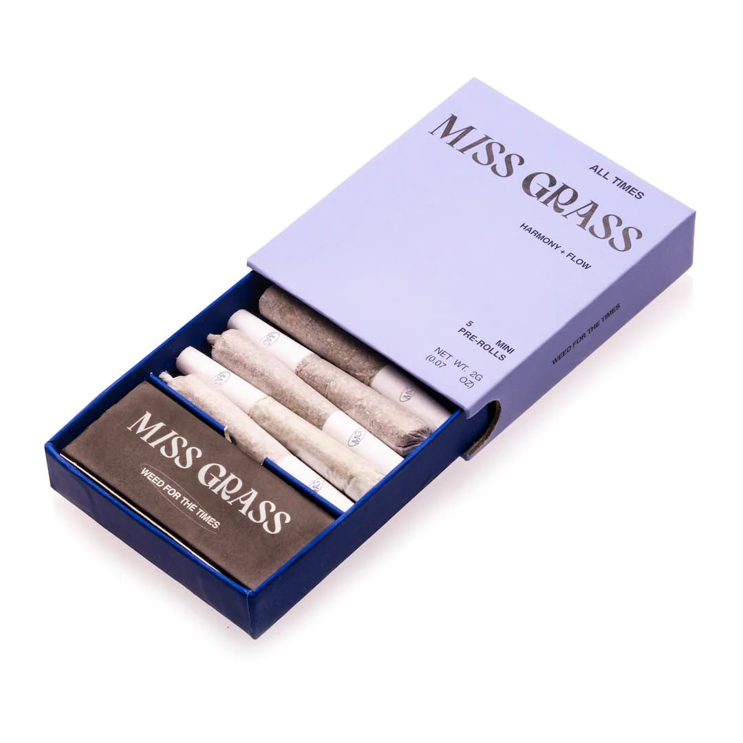 Miss Grass Minis 5pk - Quiet Times - 2g